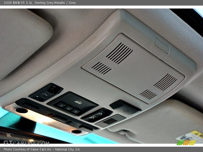 Sterling Grey Metallic / Grey 2006 BMW X5 3.0i