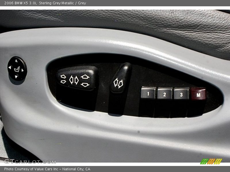 Sterling Grey Metallic / Grey 2006 BMW X5 3.0i