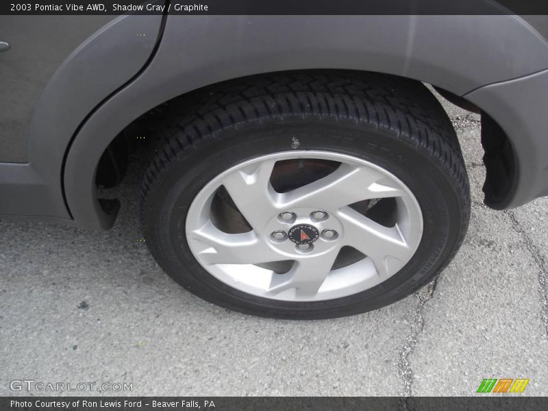 Shadow Gray / Graphite 2003 Pontiac Vibe AWD