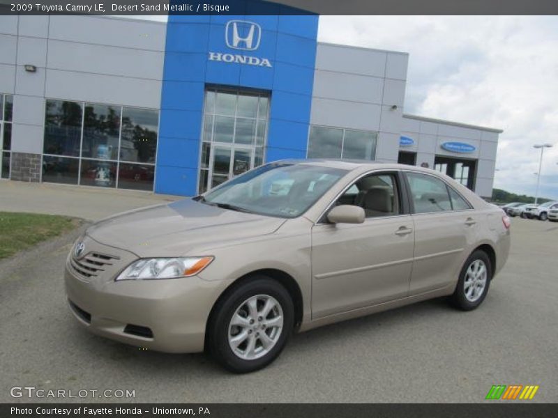 Desert Sand Metallic / Bisque 2009 Toyota Camry LE