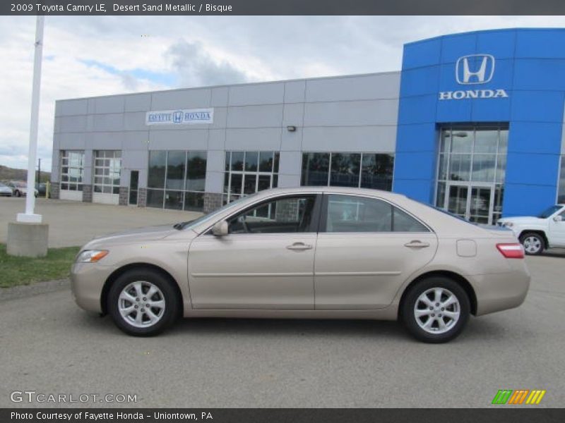 Desert Sand Metallic / Bisque 2009 Toyota Camry LE