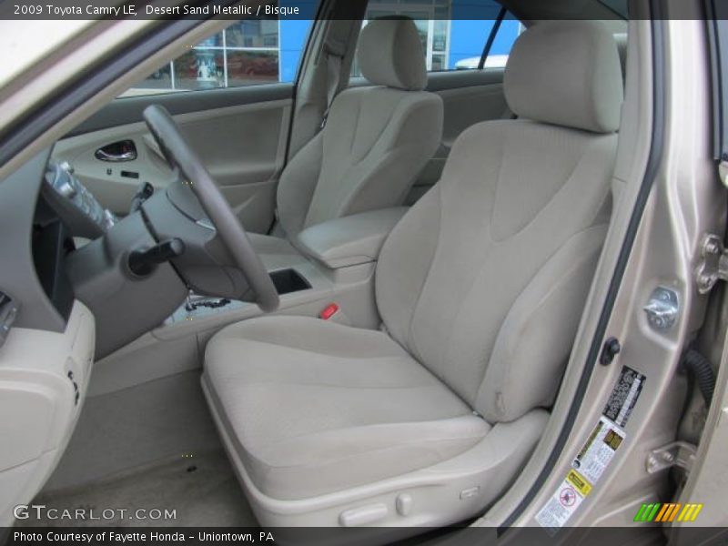 Desert Sand Metallic / Bisque 2009 Toyota Camry LE