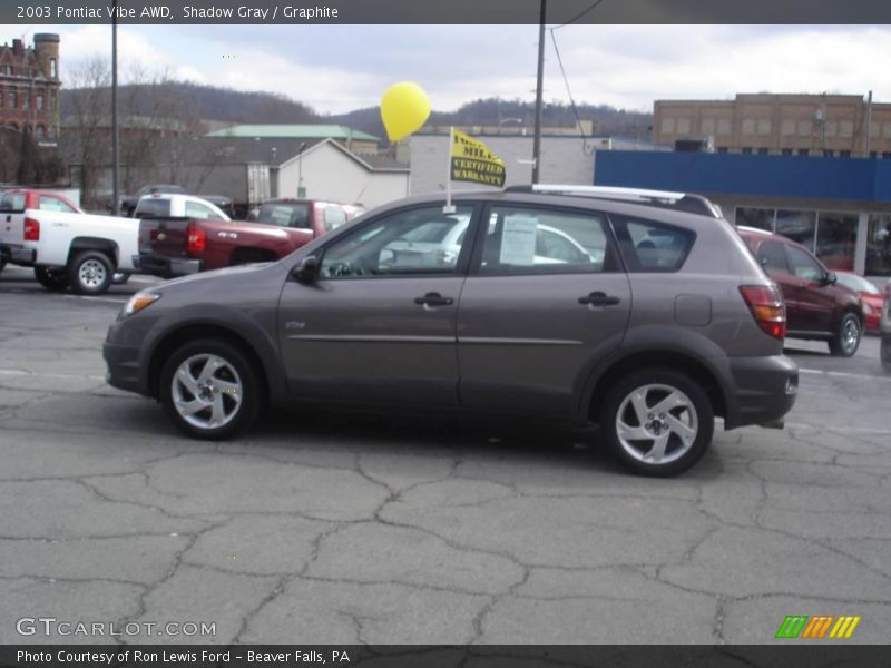 Shadow Gray / Graphite 2003 Pontiac Vibe AWD