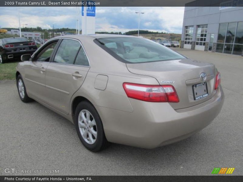 Desert Sand Metallic / Bisque 2009 Toyota Camry LE
