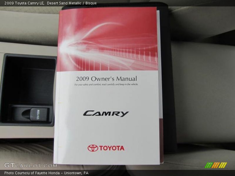 Desert Sand Metallic / Bisque 2009 Toyota Camry LE