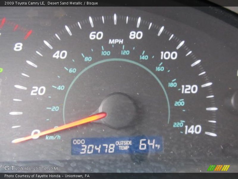 Desert Sand Metallic / Bisque 2009 Toyota Camry LE