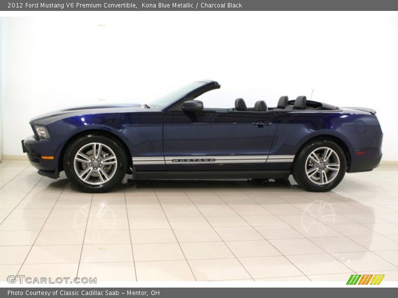  2012 Mustang V6 Premium Convertible Kona Blue Metallic