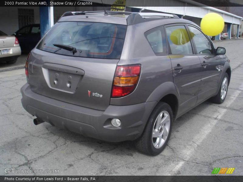 Shadow Gray / Graphite 2003 Pontiac Vibe AWD