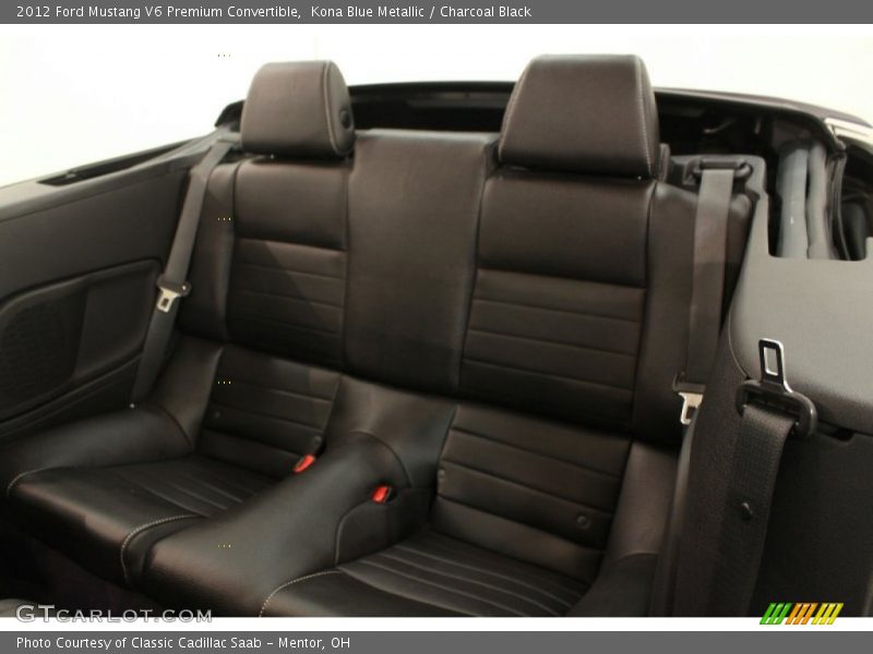 Kona Blue Metallic / Charcoal Black 2012 Ford Mustang V6 Premium Convertible