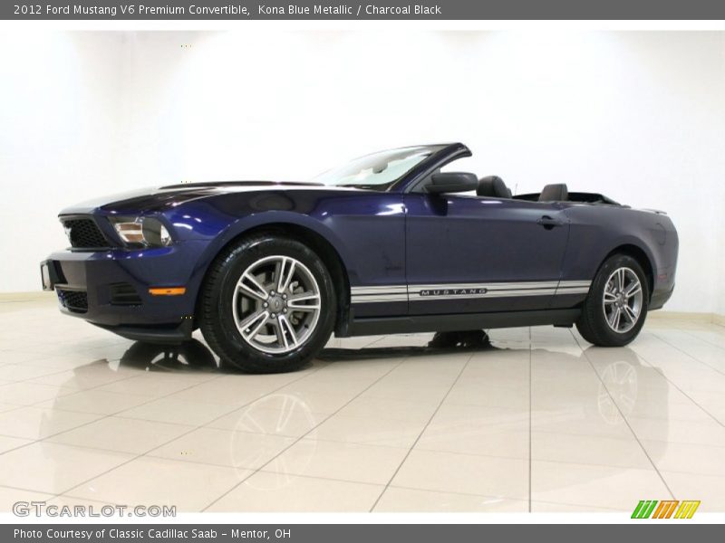  2012 Mustang V6 Premium Convertible Kona Blue Metallic