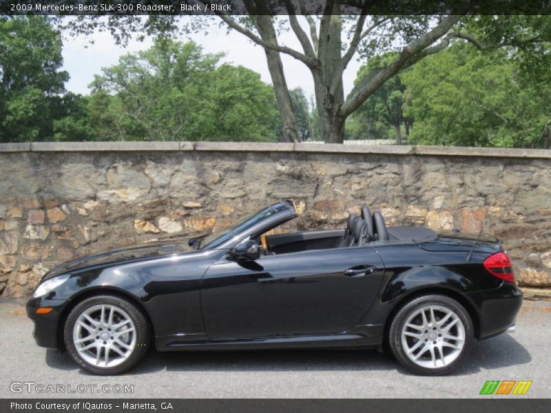  2009 SLK 300 Roadster Black