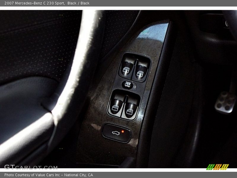 Black / Black 2007 Mercedes-Benz C 230 Sport