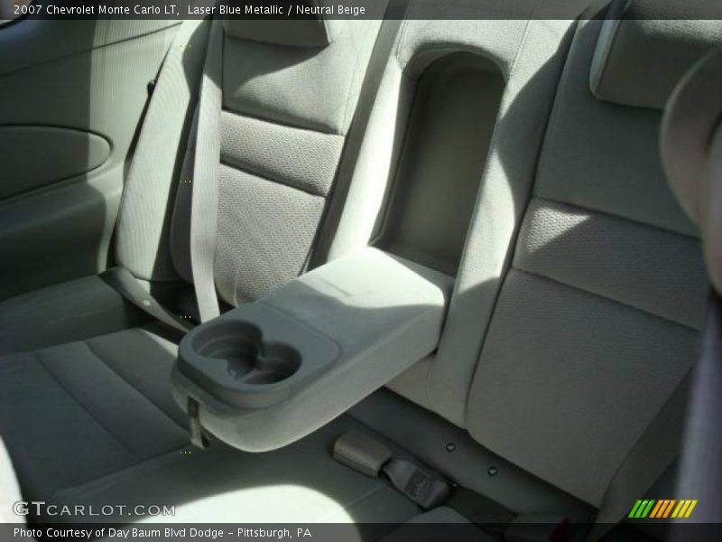 Laser Blue Metallic / Neutral Beige 2007 Chevrolet Monte Carlo LT