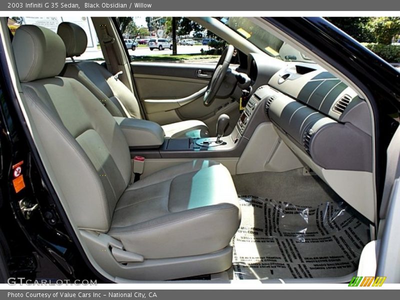 Black Obsidian / Willow 2003 Infiniti G 35 Sedan