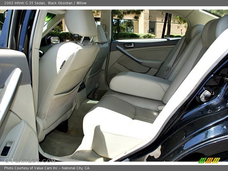 Black Obsidian / Willow 2003 Infiniti G 35 Sedan