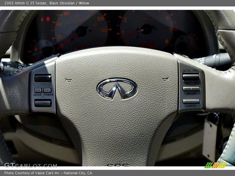 Black Obsidian / Willow 2003 Infiniti G 35 Sedan