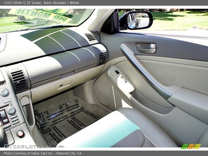 Black Obsidian / Willow 2003 Infiniti G 35 Sedan