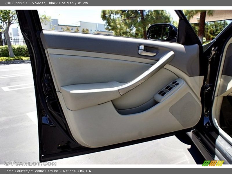 Black Obsidian / Willow 2003 Infiniti G 35 Sedan