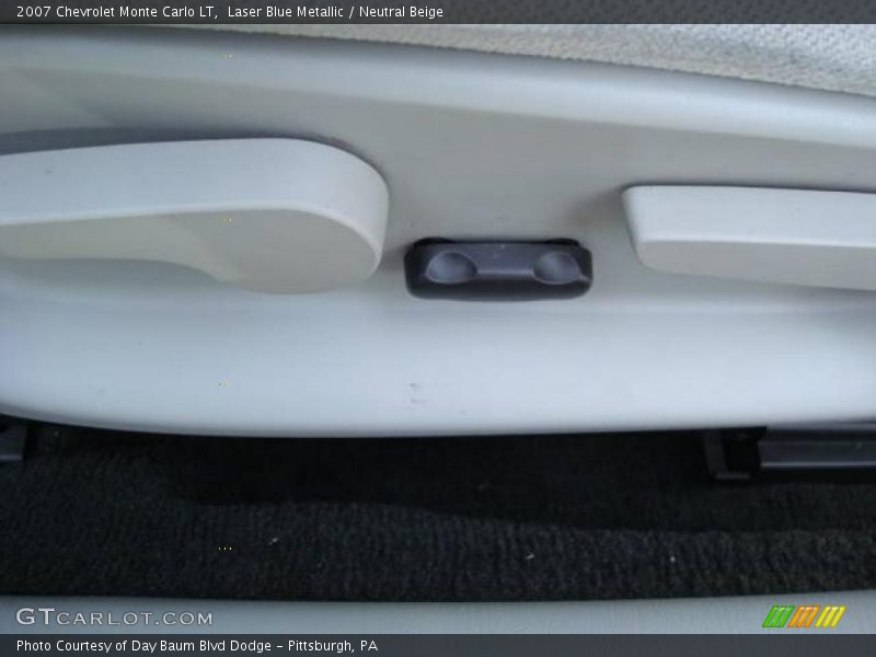 Laser Blue Metallic / Neutral Beige 2007 Chevrolet Monte Carlo LT