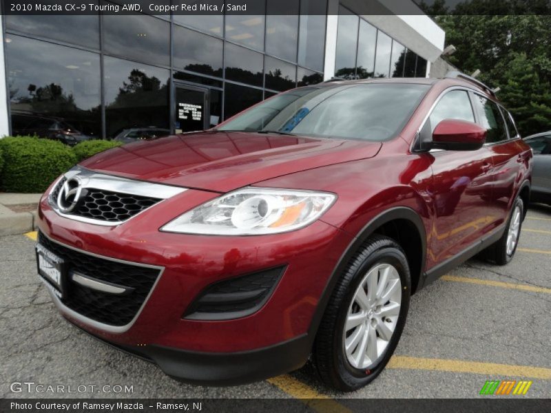 Copper Red Mica / Sand 2010 Mazda CX-9 Touring AWD