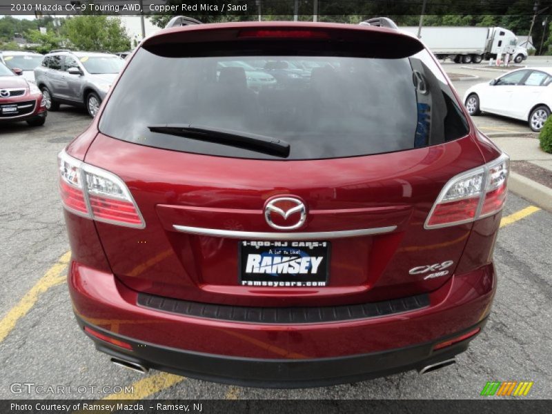 Copper Red Mica / Sand 2010 Mazda CX-9 Touring AWD