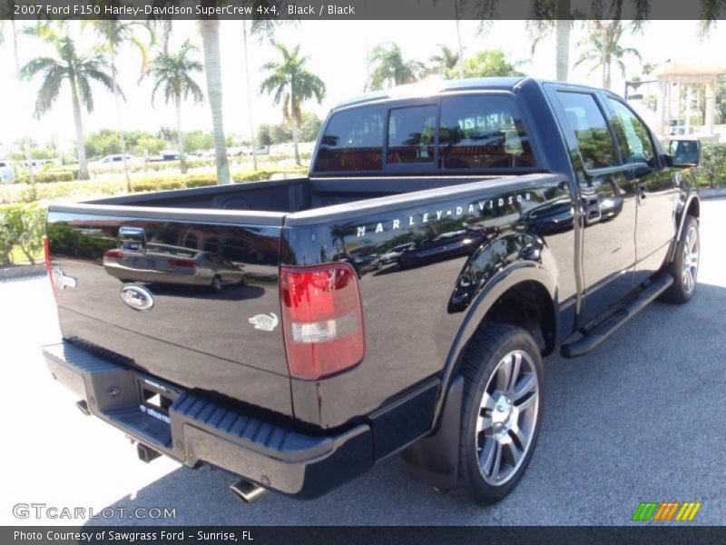 Black / Black 2007 Ford F150 Harley-Davidson SuperCrew 4x4