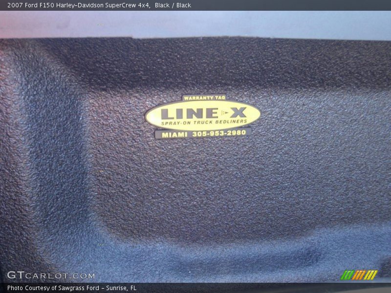 Black / Black 2007 Ford F150 Harley-Davidson SuperCrew 4x4
