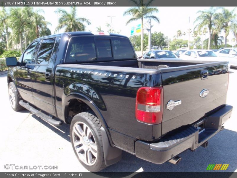 Black / Black 2007 Ford F150 Harley-Davidson SuperCrew 4x4