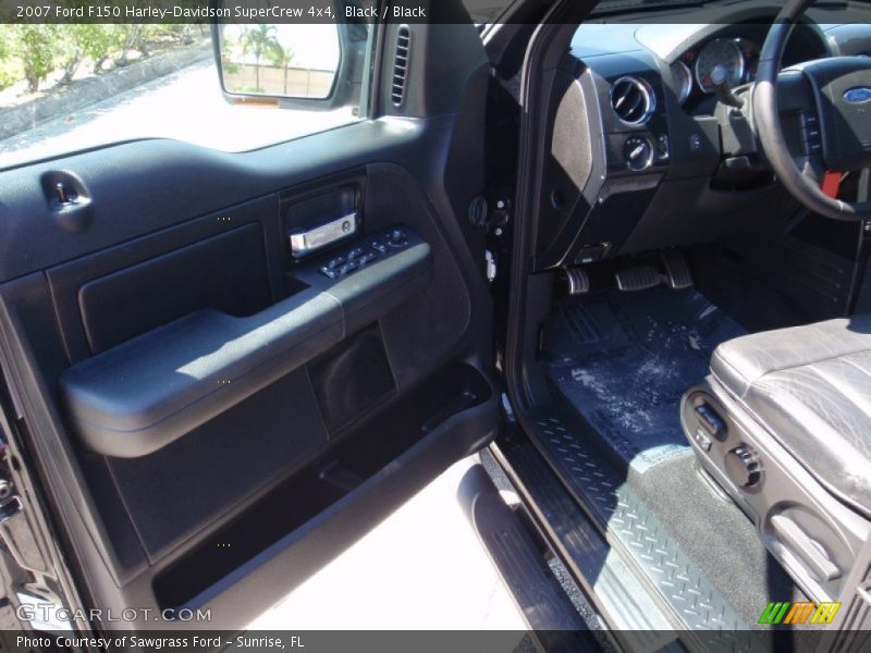 Black / Black 2007 Ford F150 Harley-Davidson SuperCrew 4x4