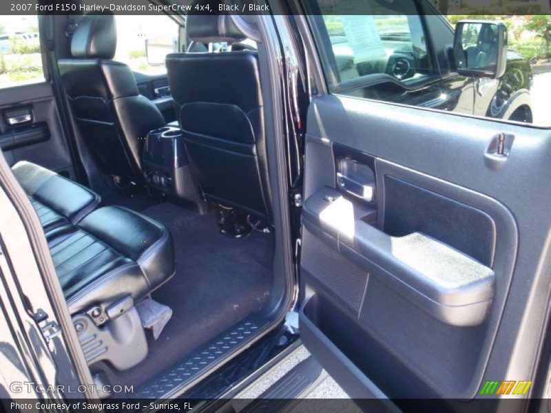 Black / Black 2007 Ford F150 Harley-Davidson SuperCrew 4x4
