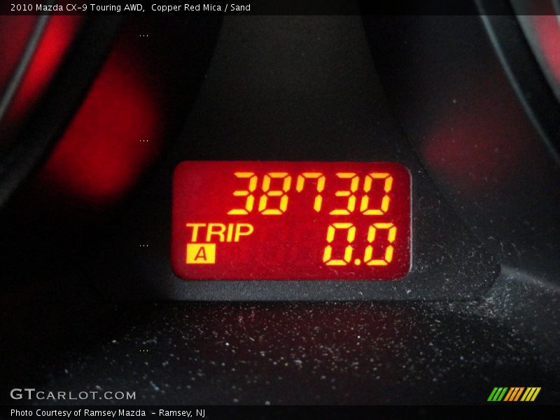 Copper Red Mica / Sand 2010 Mazda CX-9 Touring AWD