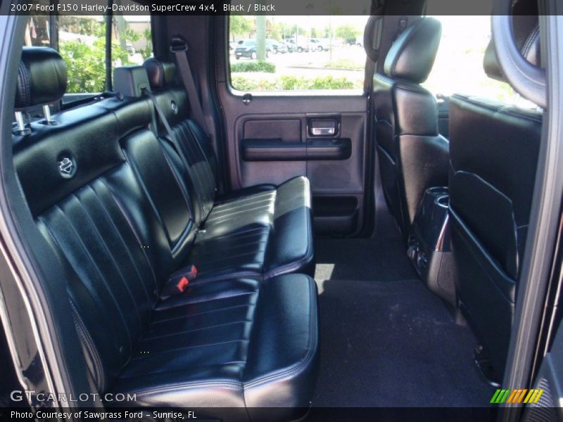 Black / Black 2007 Ford F150 Harley-Davidson SuperCrew 4x4