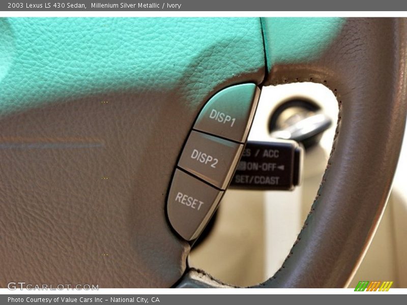 Millenium Silver Metallic / Ivory 2003 Lexus LS 430 Sedan