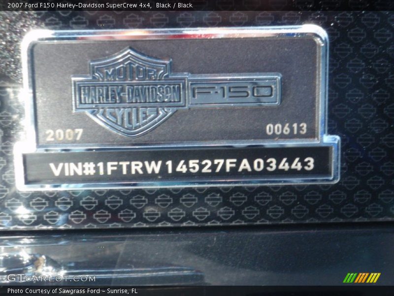  2007 F150 Harley-Davidson SuperCrew 4x4 Logo