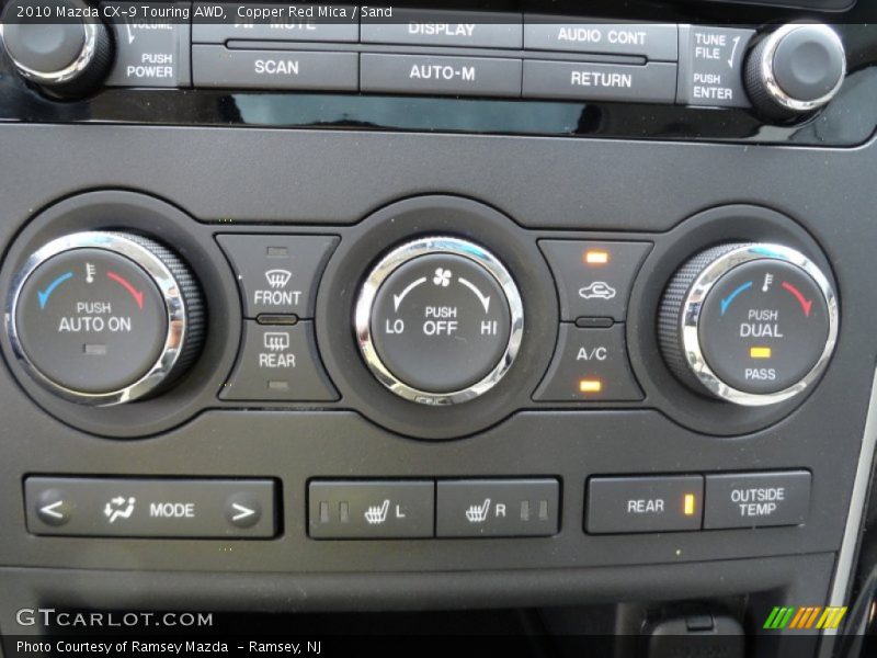 Copper Red Mica / Sand 2010 Mazda CX-9 Touring AWD