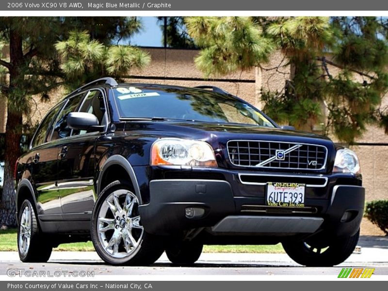 Magic Blue Metallic / Graphite 2006 Volvo XC90 V8 AWD
