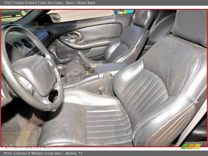 Black / Ebony Black 2002 Pontiac Firebird Trans Am Coupe