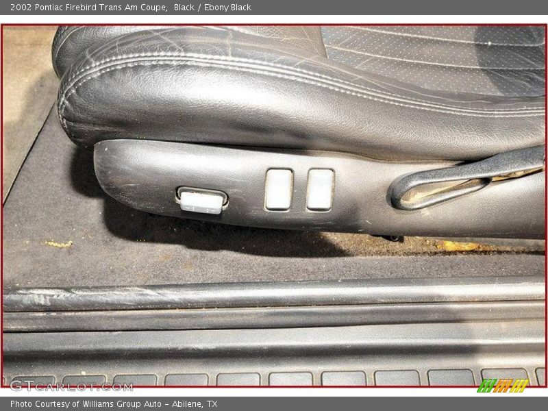 Black / Ebony Black 2002 Pontiac Firebird Trans Am Coupe