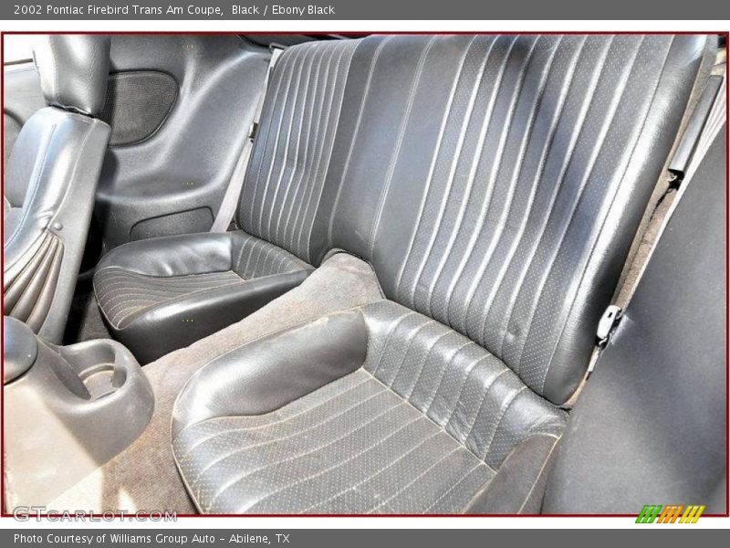 Black / Ebony Black 2002 Pontiac Firebird Trans Am Coupe