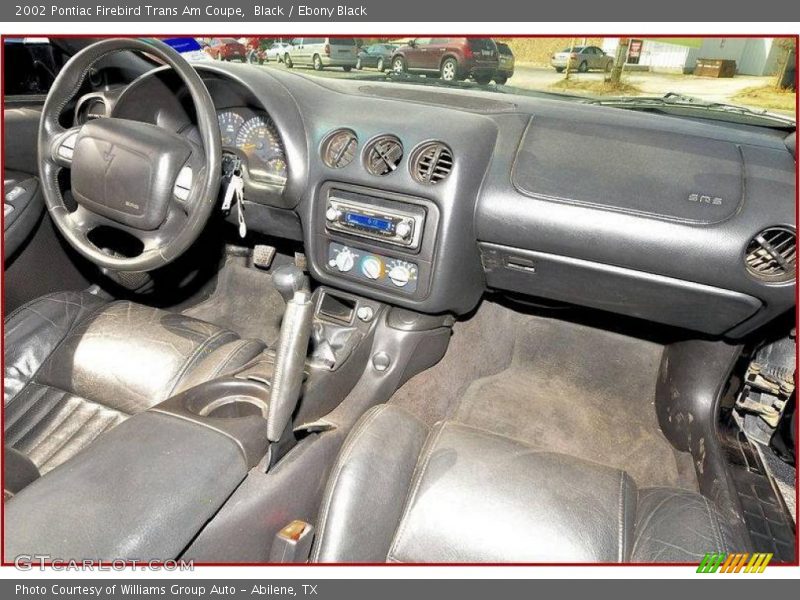 Black / Ebony Black 2002 Pontiac Firebird Trans Am Coupe