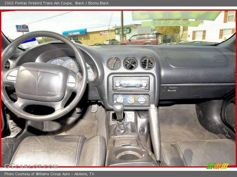 Black / Ebony Black 2002 Pontiac Firebird Trans Am Coupe