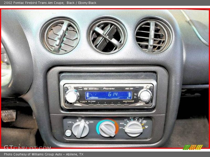 Black / Ebony Black 2002 Pontiac Firebird Trans Am Coupe