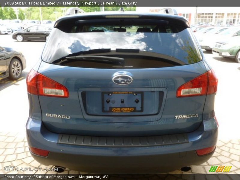 Newport Blue Pearl / Slate Gray 2009 Subaru Tribeca Limited 7 Passenger