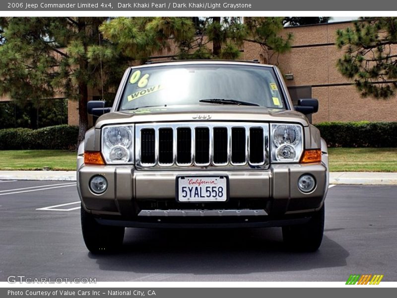 Dark Khaki Pearl / Dark Khaki/Light Graystone 2006 Jeep Commander Limited 4x4