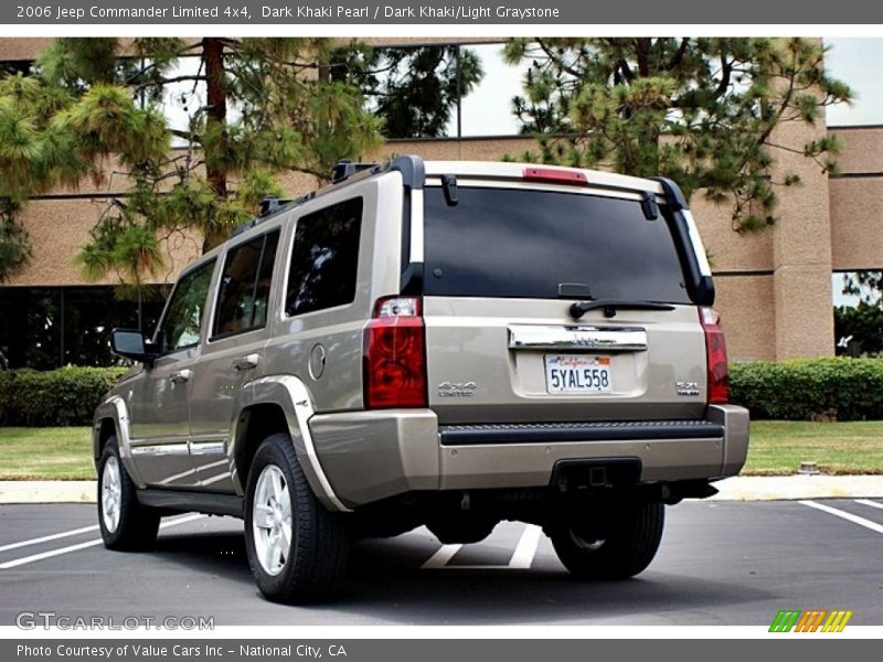 Dark Khaki Pearl / Dark Khaki/Light Graystone 2006 Jeep Commander Limited 4x4