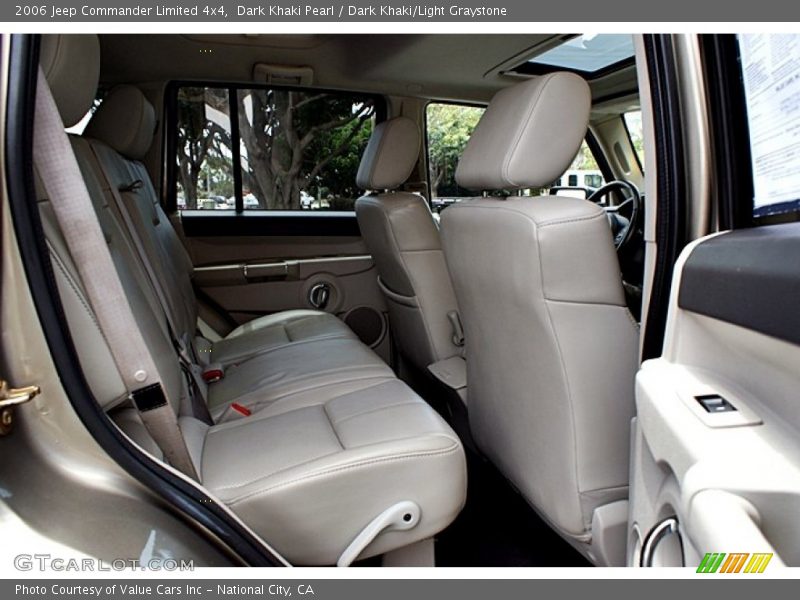 Dark Khaki Pearl / Dark Khaki/Light Graystone 2006 Jeep Commander Limited 4x4