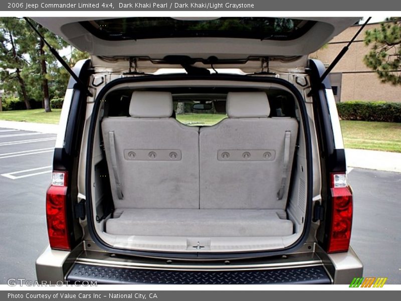 Dark Khaki Pearl / Dark Khaki/Light Graystone 2006 Jeep Commander Limited 4x4