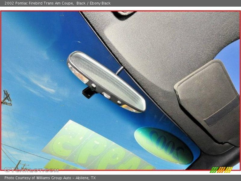 Black / Ebony Black 2002 Pontiac Firebird Trans Am Coupe