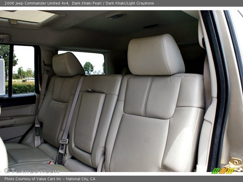 Dark Khaki Pearl / Dark Khaki/Light Graystone 2006 Jeep Commander Limited 4x4