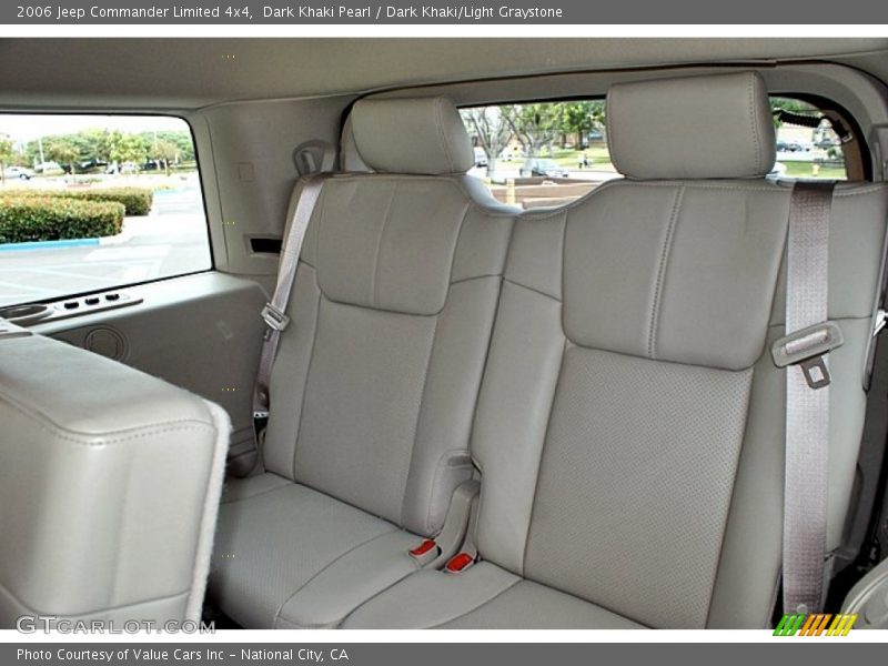 Dark Khaki Pearl / Dark Khaki/Light Graystone 2006 Jeep Commander Limited 4x4